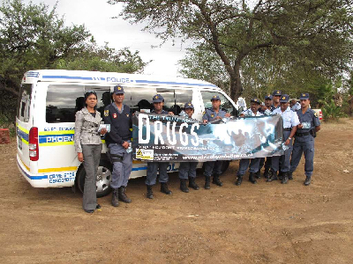Les policiers sud africains et l'Eglise de scientologie contre la drogue Les policiers sud africains et l'Eglise de scientologie contre la drogue