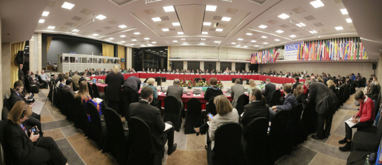 Intervention à l'OSCE Intervention à l'OSCE