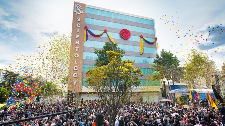 Eglise de Scientologie - inauguration à Bogota