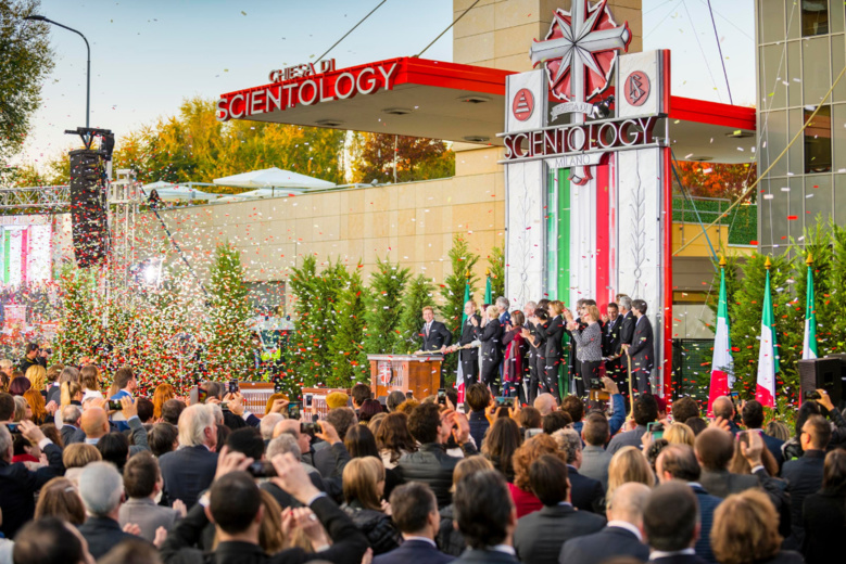 Italie : la plus grande Eglise Idéale de Scientologie au monde inaugurée à Milan