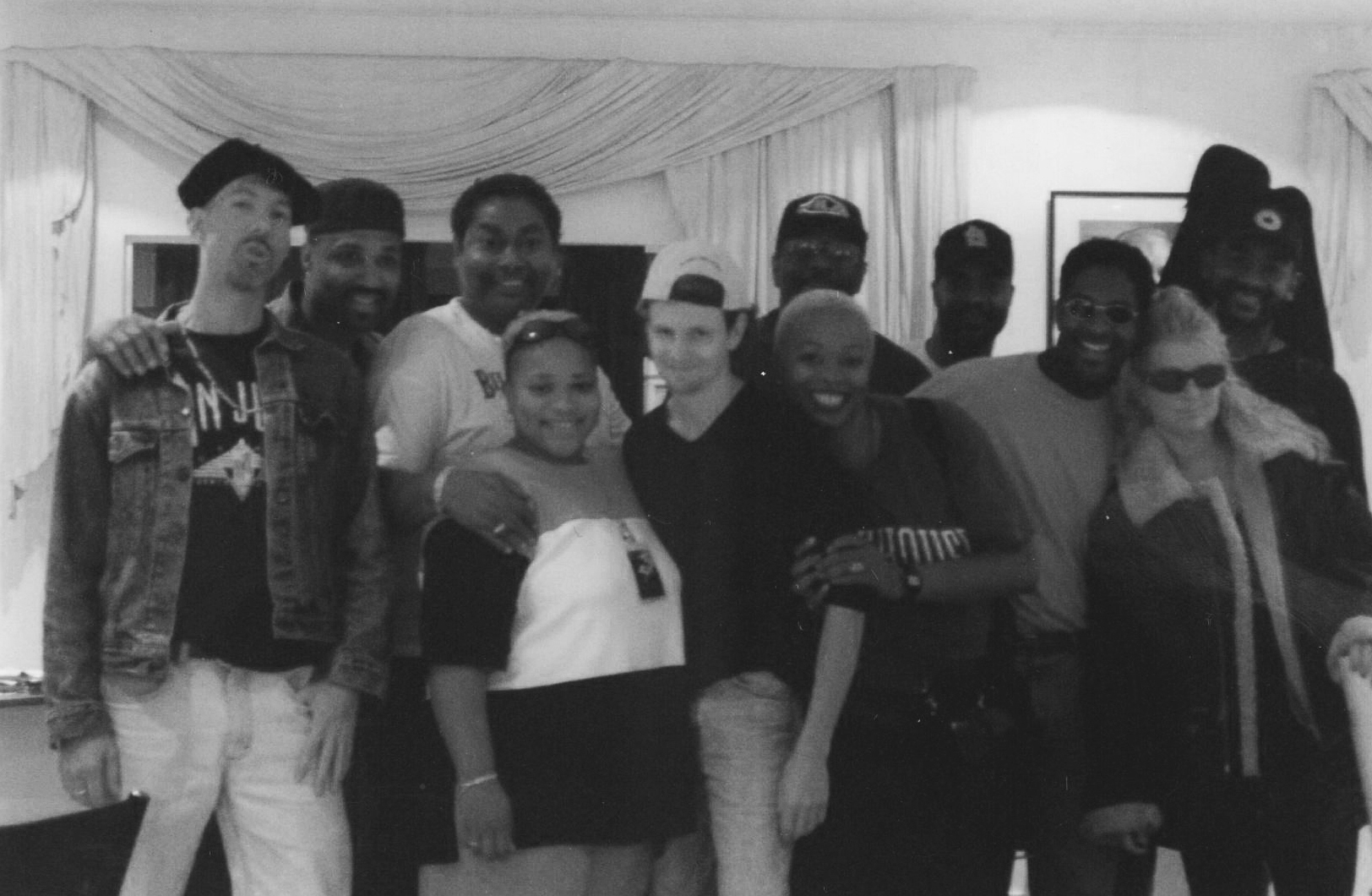 Les musiciens d'Isaac Hayes dans l'entrée du Celebrity Centre Les musiciens d'Isaac Hayes dans l'entrée du Celebrity Centre