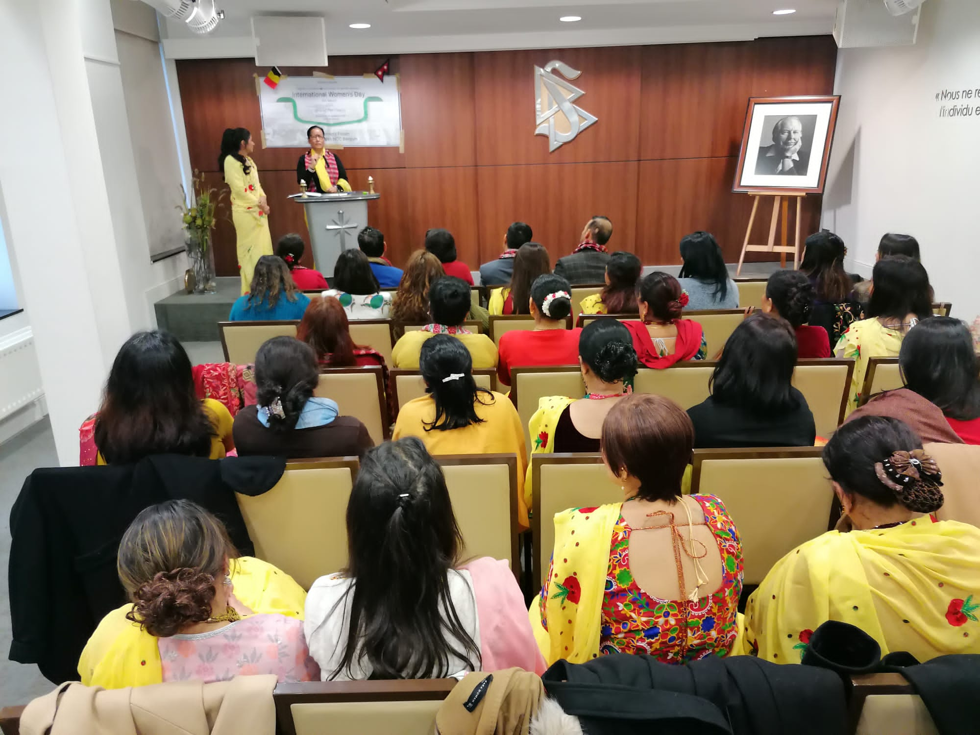 Journée internationale des femmes à l'Eglise de Scientology à Bruxelles