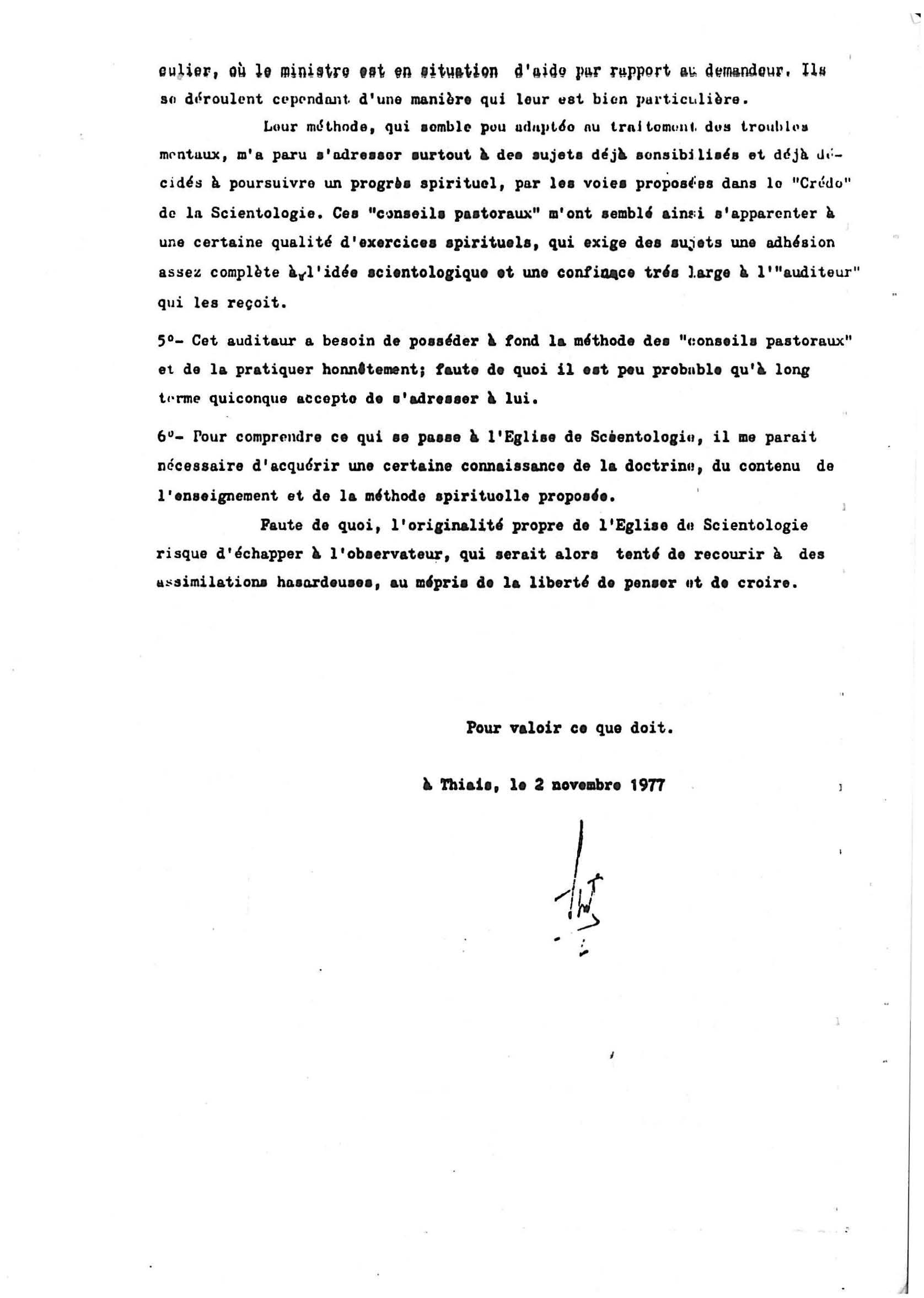 Maurice Cordier et la Scientologie Maurice Cordier et la Scientologie