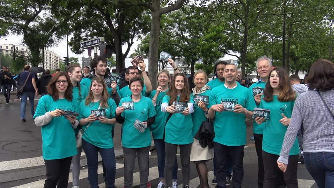 Non à la Drogue, Oui à la Vie, à l'Euro 2016 Non à la Drogue, Oui à la Vie, à l'Euro 2016