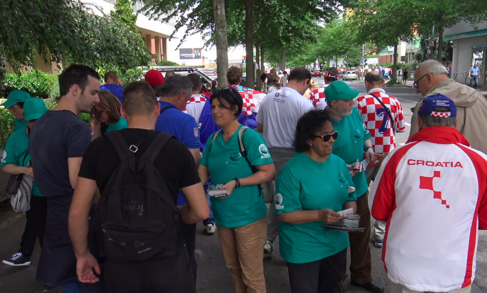 Non à la Drogue, Oui à la Vie, à l'Euro 2016 Non à la Drogue, Oui à la Vie, à l'Euro 2016