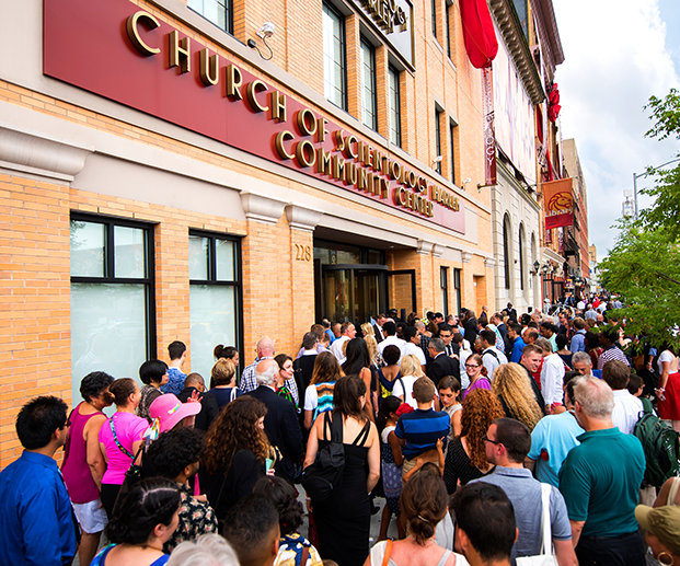 Inauguration de l'Eglise de Scientologie de Harlem