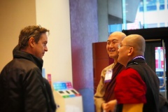 with Buddhist brothers in Toronto