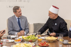 Avec le Cheikh Badem Kaser, leader de la communauté druze en Israel