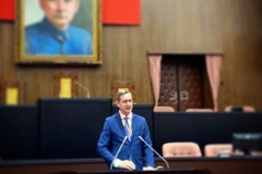 Eric Roux au Yuan législatif de Taiwan (Parlement Taiwanais)