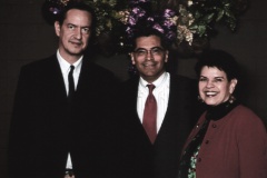 Eric Roux avec le congressman Xavier Becerra Décembre 2015