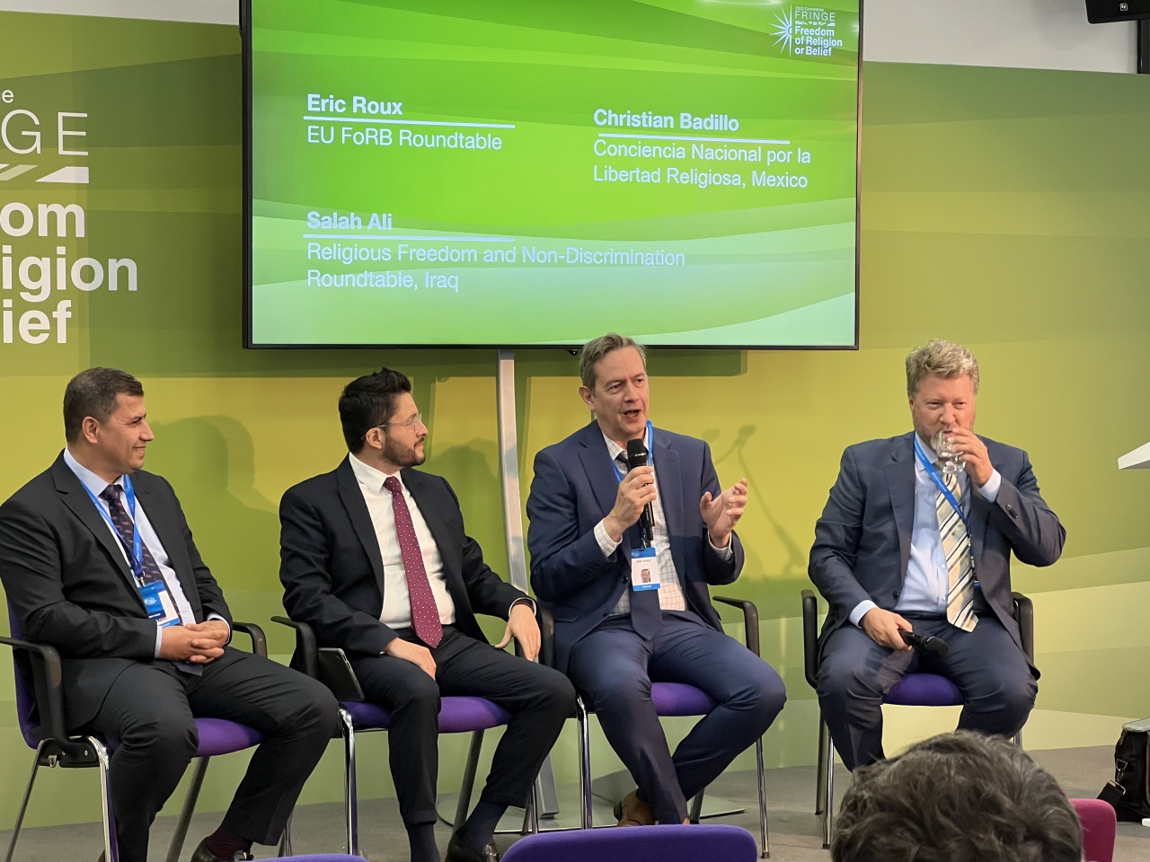 Eric Roux FoRB Ministerial conference, Londres 2022 Eric Roux FoRB Ministerial conference, Londres 2022