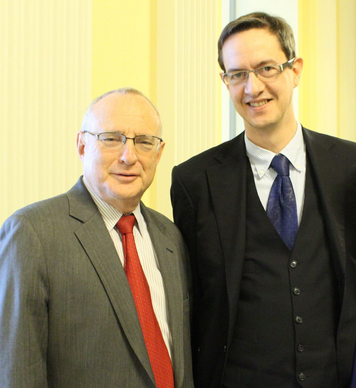 Eric Roux et Rabbi David Saperstein, ambassadeur pour la liberté de religion à Washington