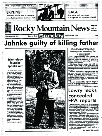 Interview de l'écrivain L. Ron Hubbard 1983 Interview de l'écrivain L. Ron Hubbard 1983